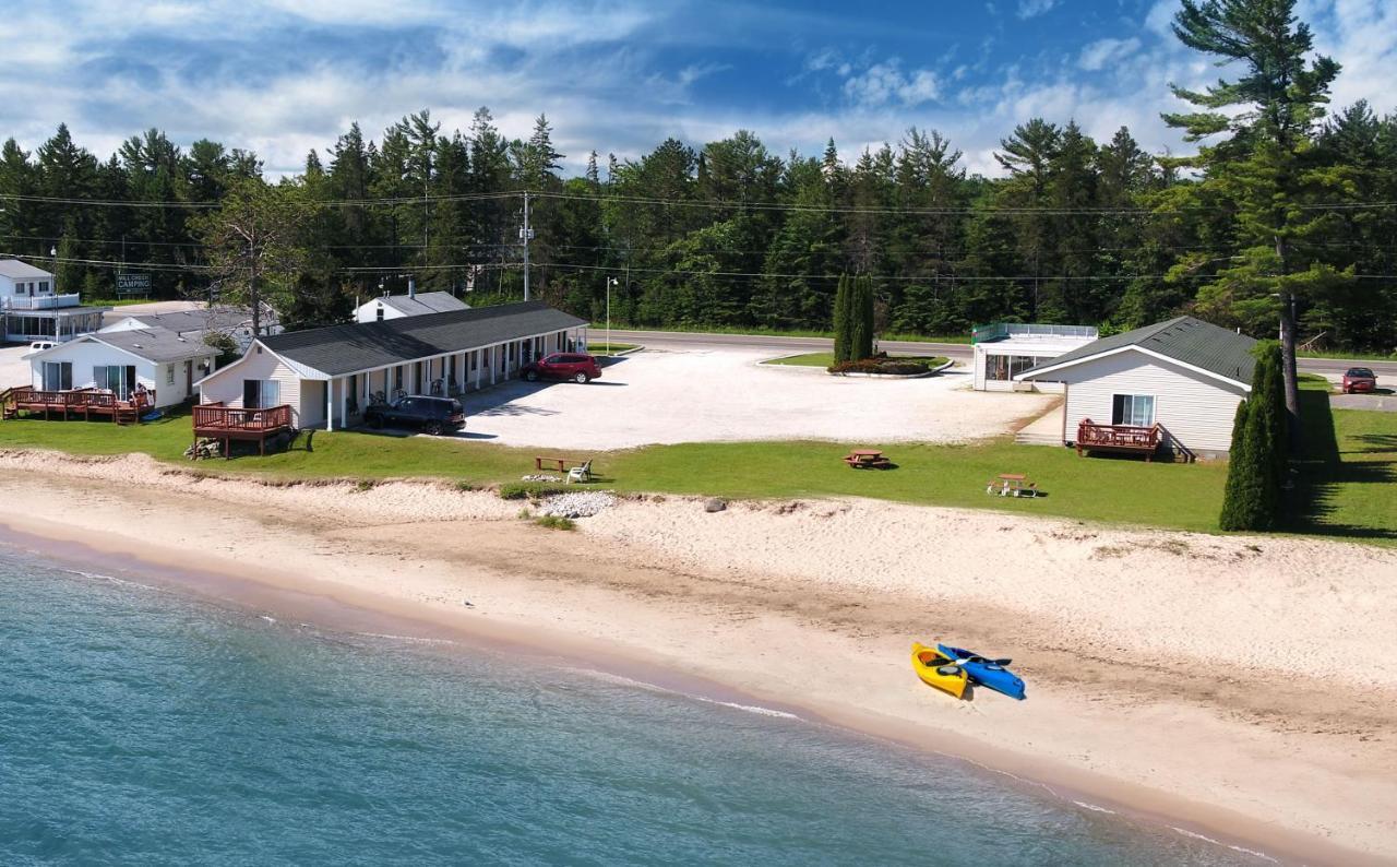 North Winds Motel Mackinaw Stadt Exterior foto