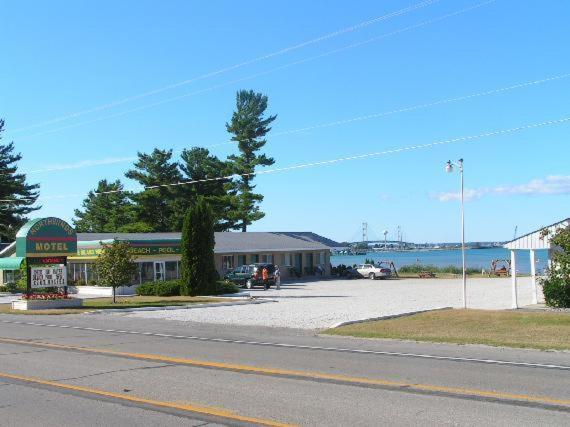 North Winds Motel Mackinaw Stadt Exterior foto